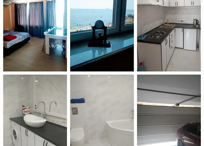 аппартаменты студия первая линия у моря в совиньоне Accommodatie bij particulieren *