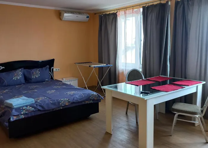 Accommodatie bij particulieren аппартаменты студия первая линия у моря в совиньоне Odessa